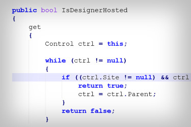 Problems with DesignMode in WinForms